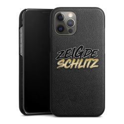 Leder Case schwarz