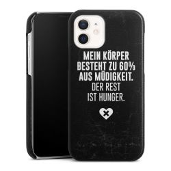 Leder Case schwarz