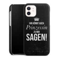 Leder Case schwarz