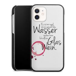 Leder Case schwarz