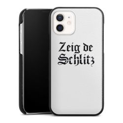 Leder Case schwarz