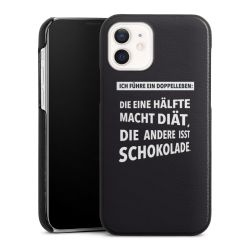 Leder Case schwarz