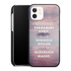 Leder Case schwarz