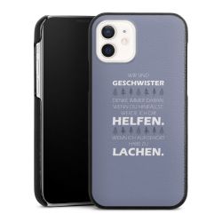 Leder Case schwarz