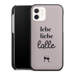 Leder Case schwarz