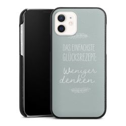 Leder Case schwarz