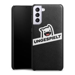 Leder Case schwarz