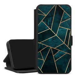 Imprimé or pierre sarcelle profond