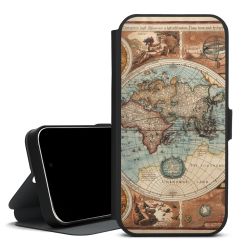 Mappa del mondo vintage