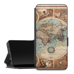 Mappa del mondo vintage