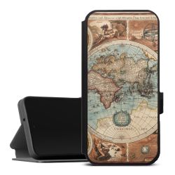 Mappa del mondo vintage