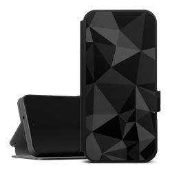 Veelhoekpatroon Zwart