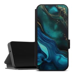 Encre bleue et dorée