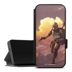 Der Mandalorianer und Grogu Sonnenguntergang Wolken