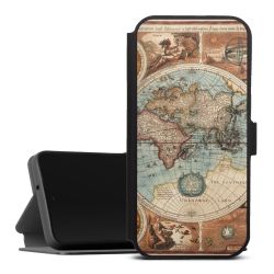 Mappa del mondo vintage