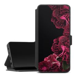 Rose vintage su nero