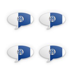 Sticker Sprechblase Stickerset