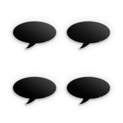 Sticker Sprechblase Stickerset