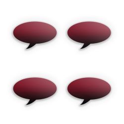 Sticker Sprechblase Stickerset