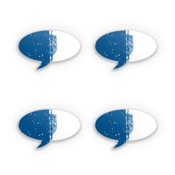 Sticker Sprechblase Stickerset