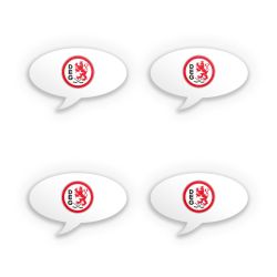 Sticker Sprechblase Stickerset