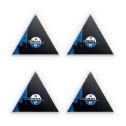 Sticker Dreieck Stickerset