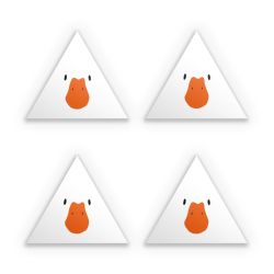 Sticker Set triangle
