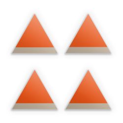 Sticker Set triangle