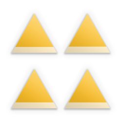 Sticker Set triangle