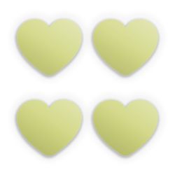 Sticker Herz Stickerset