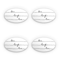 Sticker Set oval