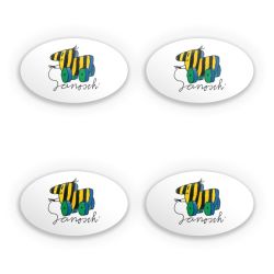 Sticker Set oval