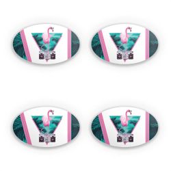 Sticker Set oval