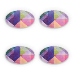 Sticker Set oval