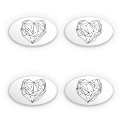 Sticker Set oval