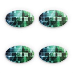 Sticker Set oval