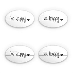 Sticker Set oval