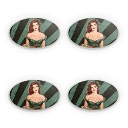 Sticker Set oval