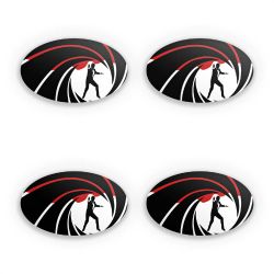 Sticker Set oval