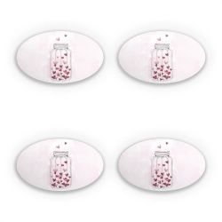 Sticker Set oval