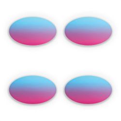 Sticker Set oval