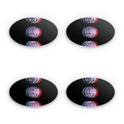 Sticker Set oval