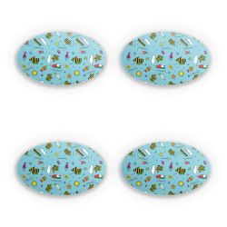 Sticker Set oval