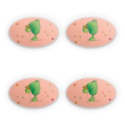 Sticker Set oval