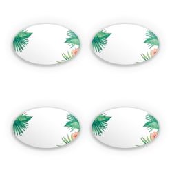 Sticker Set oval