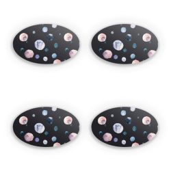 Sticker Set oval