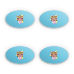 Sticker Set oval