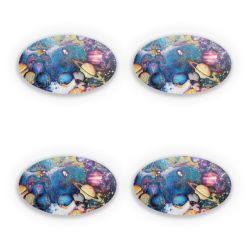 Sticker Set oval