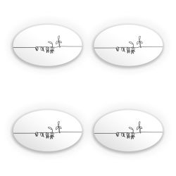 Sticker Set oval