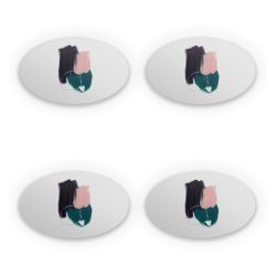 Sticker Set oval